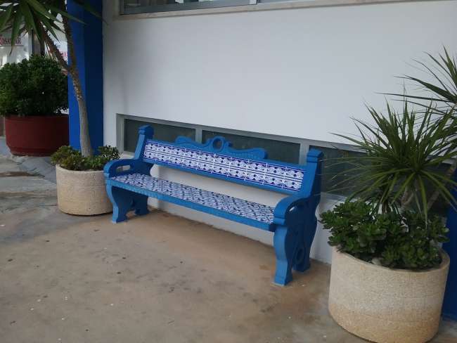 A beautiful bench