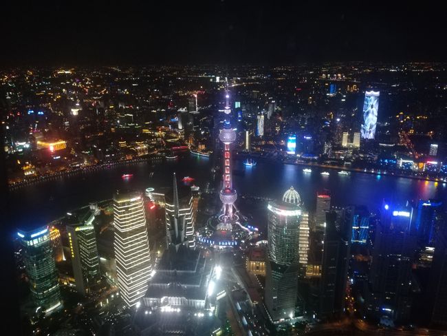 Shanghai bei Nacht 