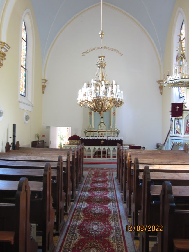 Iglesia de la ciudad en Piestany