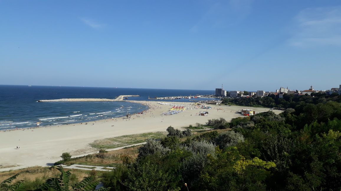Der Strand in Constanta.