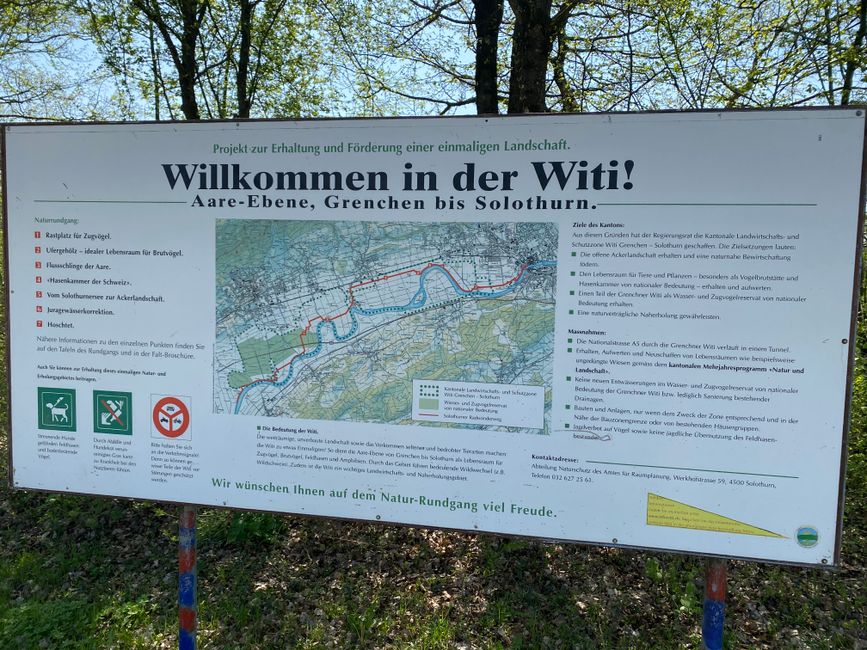 Genfersee Etappe 22 Solothurn 22.6 Km (490.9 Km)