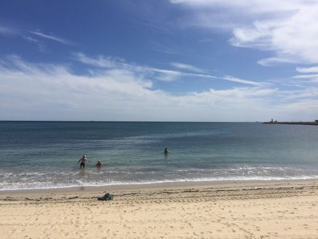 Perth und die Anspannung, ob man wirklich nach Hause darf.