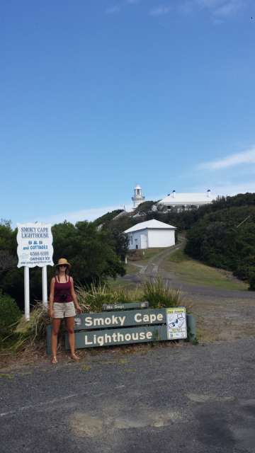 Beim Smoky Cape Lighthouse