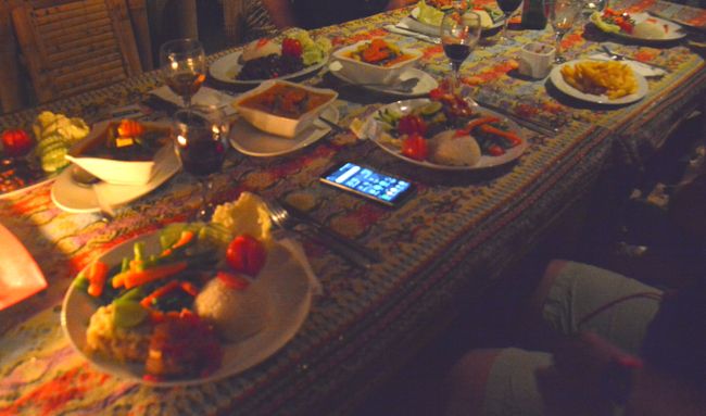 Christmas dinner in Indonesian
