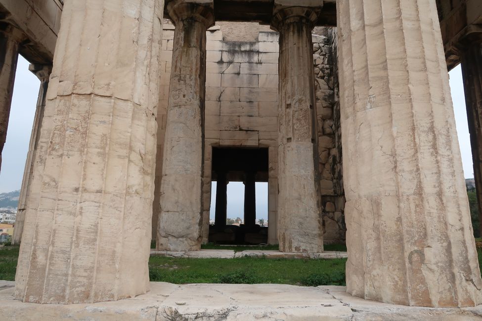 Tempel des Hephaistos von der anderen Seite 