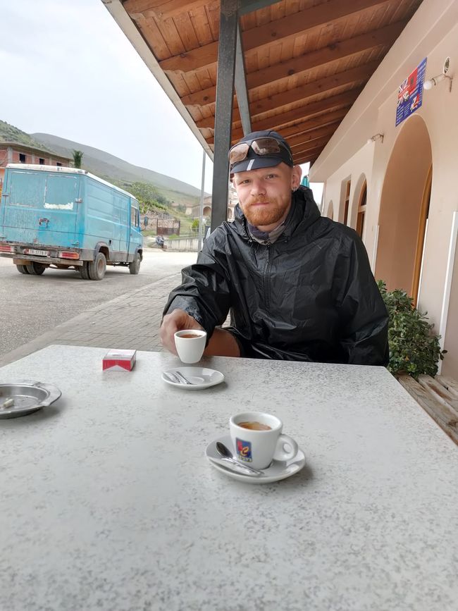 The first coffee in Albania 