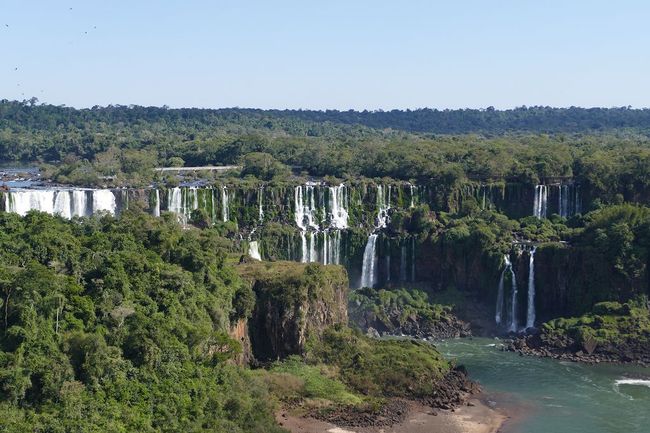 Die Wasserfälle von Iguazú - Brasilien