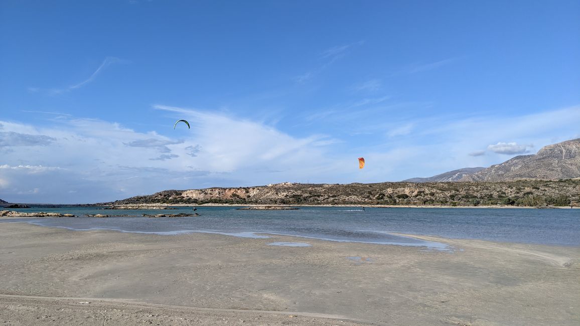 Kite Surfer Elafonisi