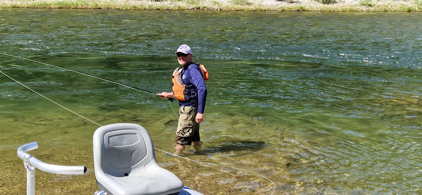 Fly Fishing on the upper Salmon River