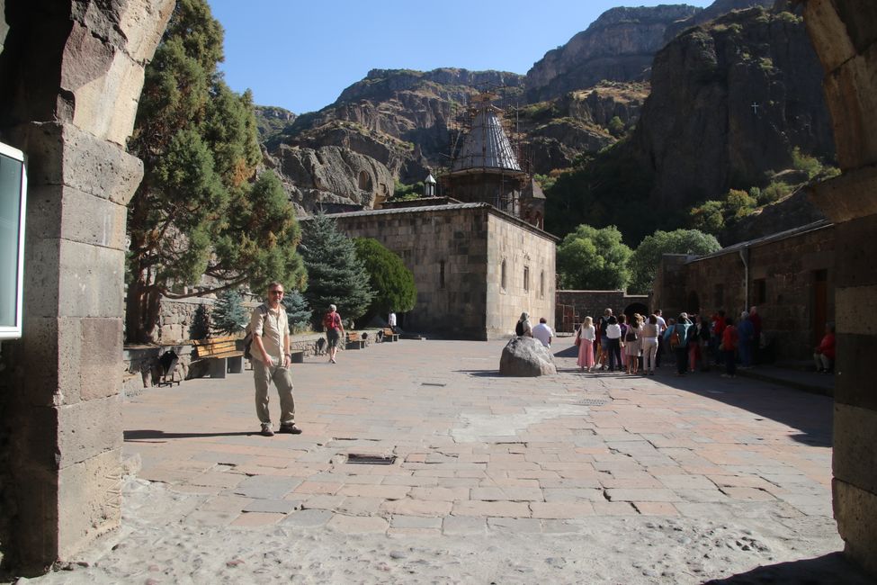 Day 19 - September 22, 2023 Geghard Monastery and trip to Tbilisi
