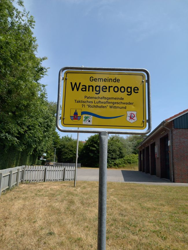 9-kun: Harlesiel - Wangerooge - Harlesiel (18 km)