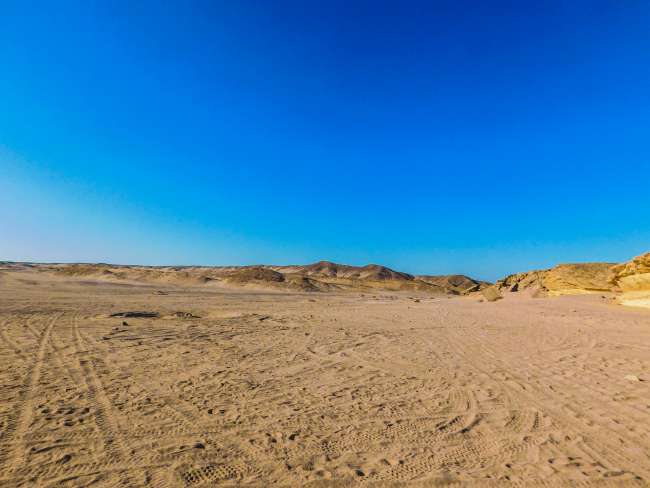 Wüste in Hurghada