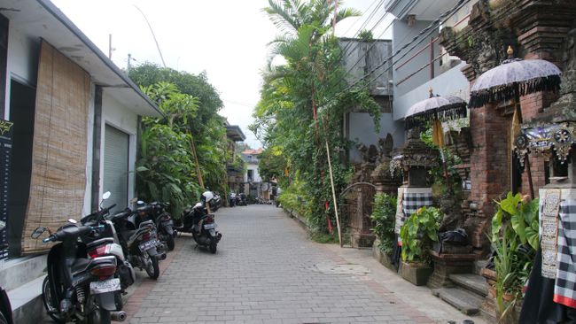 Straßen von Ubud