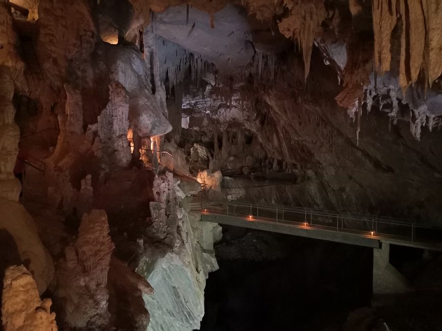 In der Abercrombie Höhle