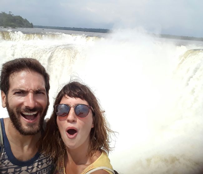 Wasserfälle von Argentinien/Cataratas desde Argentina