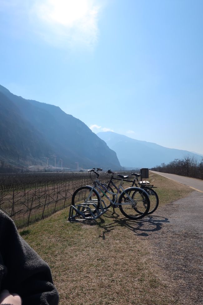 Bike tour towards Rovereto