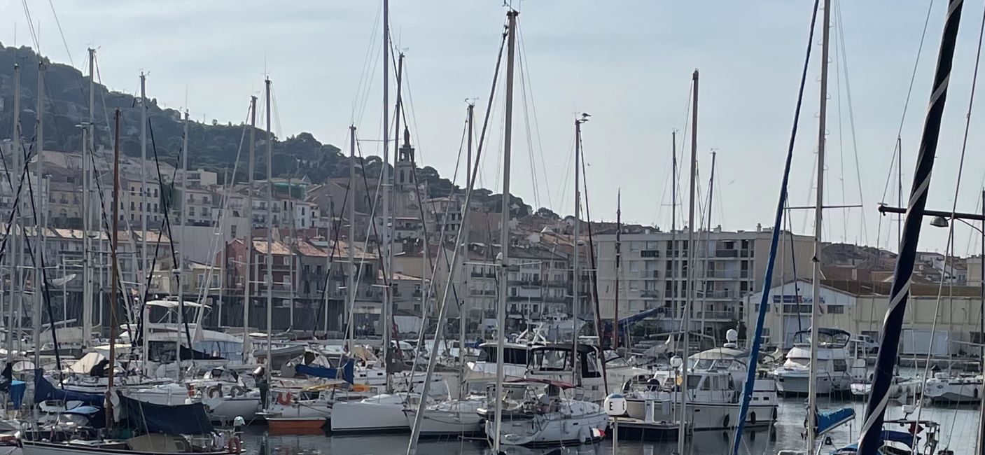 Gustav in the port of Sète