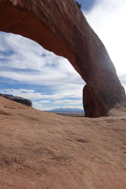 The Wilson Arch directly below
