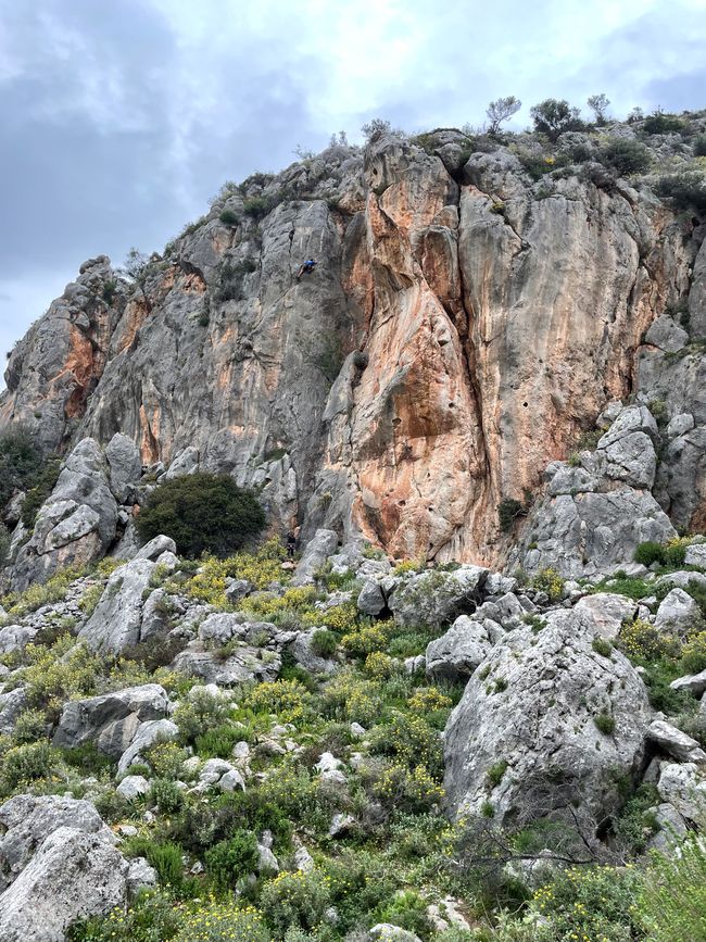 The region is also popular among climbers