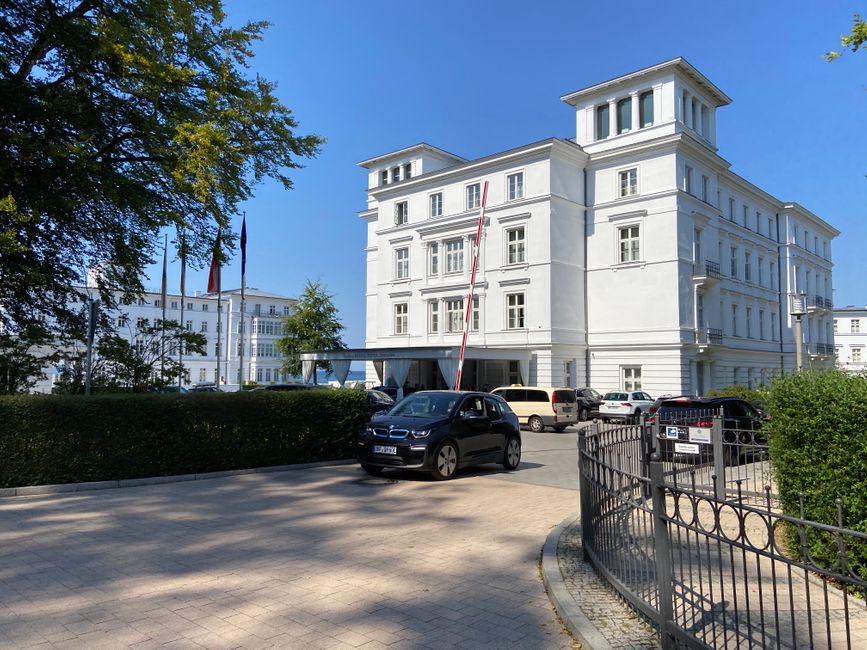 Una piccola deviazione a Heiligendamm - andiamo via rapidamente