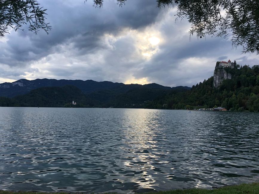 The Lake Bled.