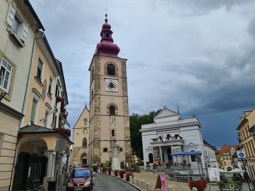 In den Gassen von Ptuj