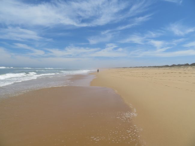Der 90 Mile Beach - 90 Meilen durchgehender Sandstrand