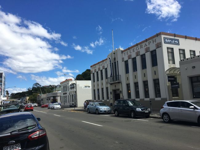 Art-Deco-Stadt Napier und der Weg zum Lake Taupo
