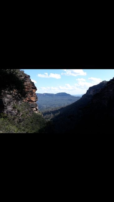 On the way to Leura Cascades