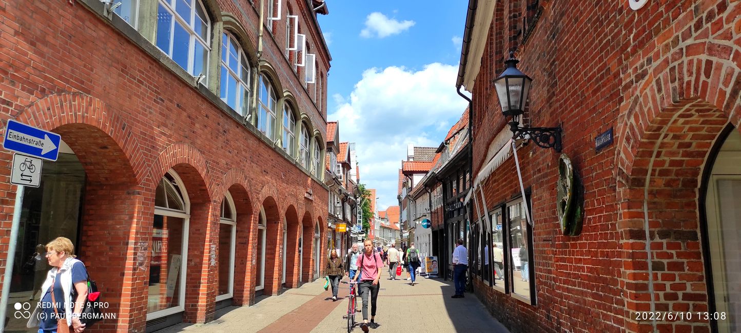 Short visit to the old town of Lüneburg before a customer appointment!