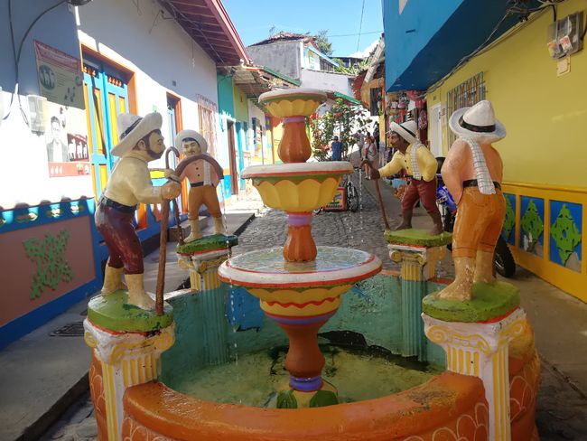 Brunnen in Guatapé