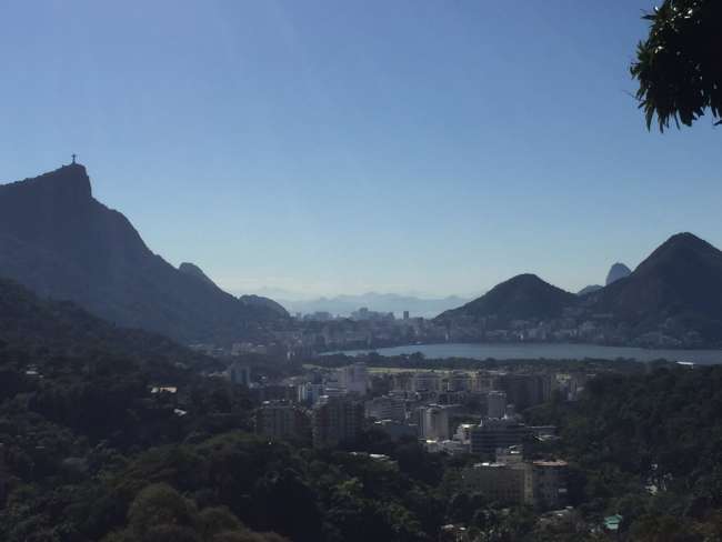 Ausblick von der Favela 