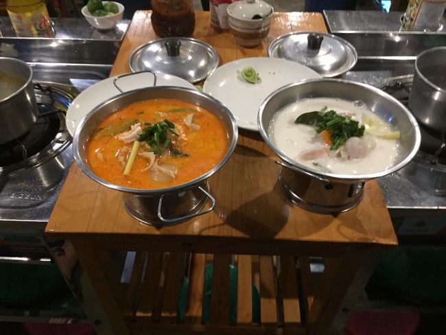 Tom yum und coconut milk soup(medium spicy)