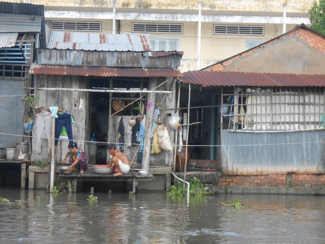 Die schwimmenden Märkte im Mekong-Delta