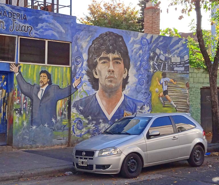 Heimat von Maradona...