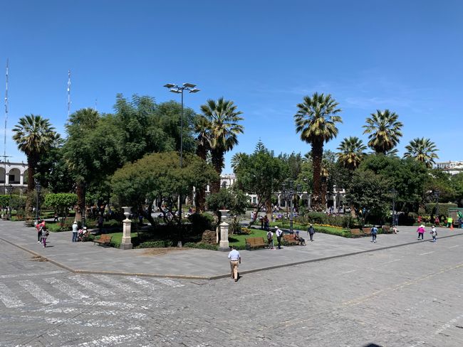 Hauptplatz von Arequipa