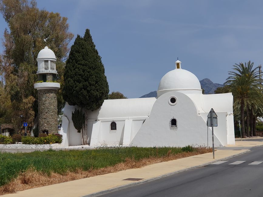 Small church in a villa area