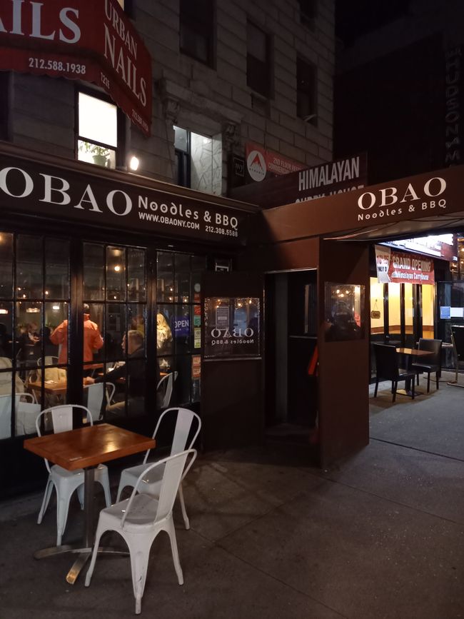 Ein OBOA-Restaurant, wow, warte mal ...