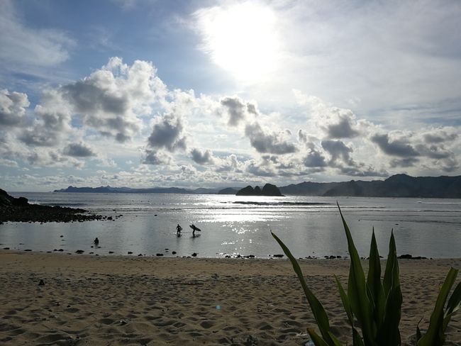 Süd-Lomboks schöne Küste