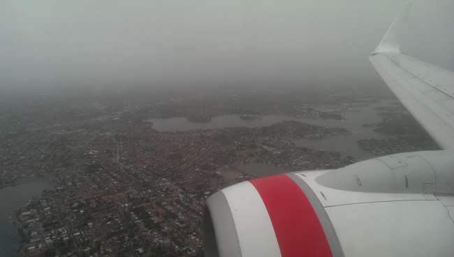 Hello cloudy Sydney