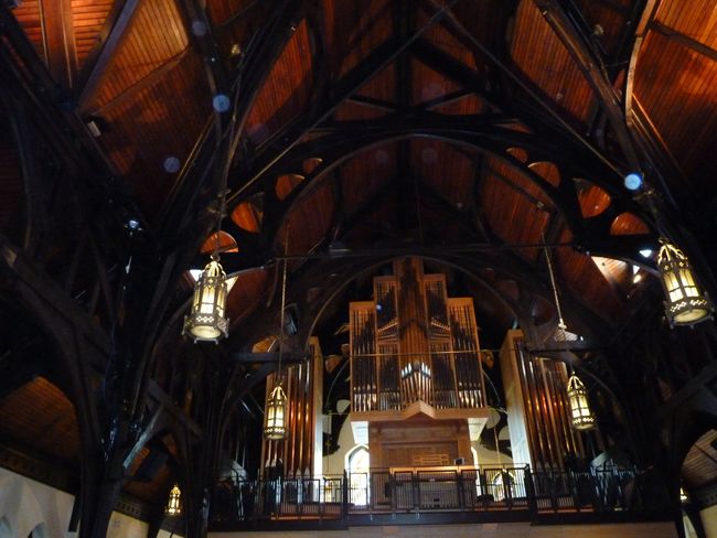 The restored church