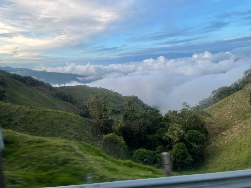 On the way to Manizales