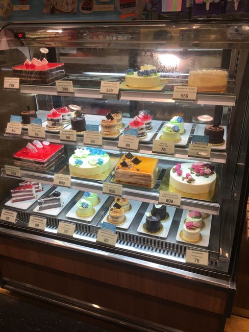 Les gâteaux sont disponibles dans chaque supermarché