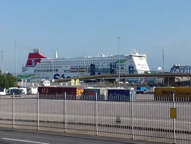 Farewell - Ferry from Harwich to HOEK VAN HOLLAND