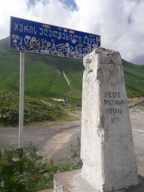 Jvari-Pass auf 2395 m