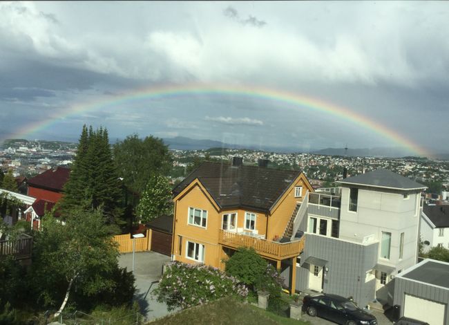 Regenbogen in Trondheim