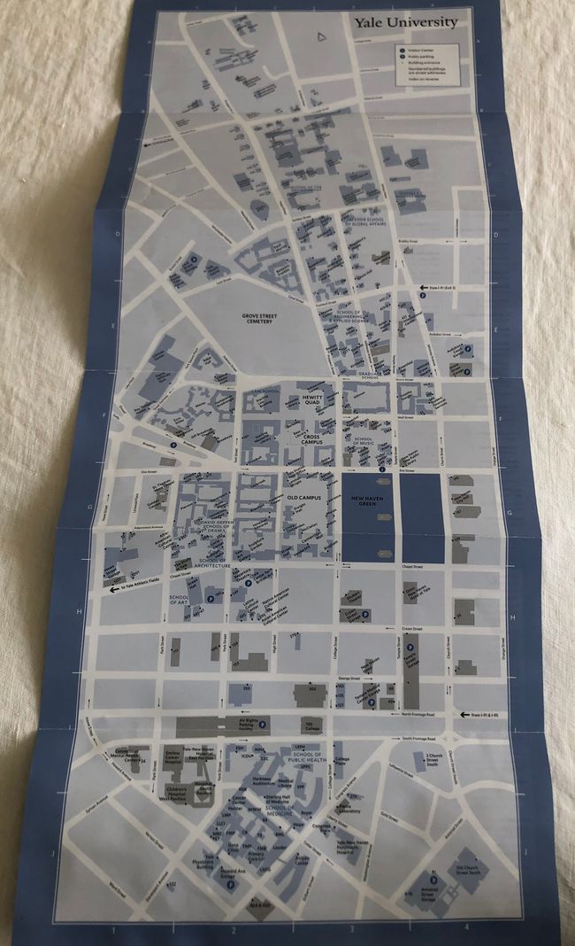 Yale Campus Map