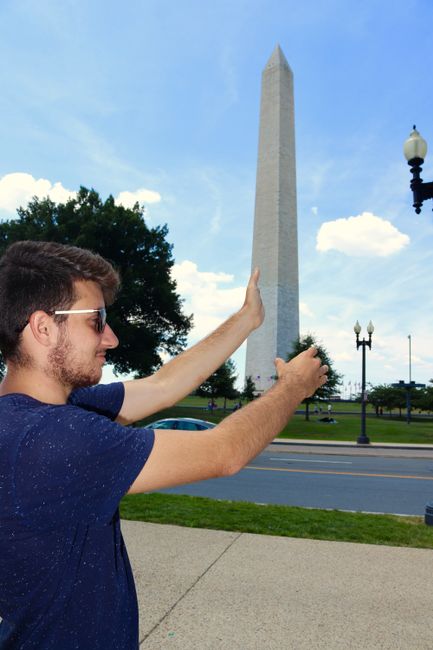 Washington Monument//Lincoln Memorial