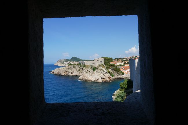 Blick auf Fort Lovrijenac