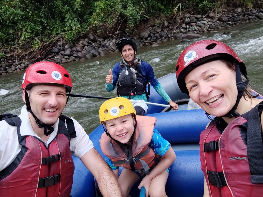 Rafting auf dem Sarapiqui River (26.4.22)
